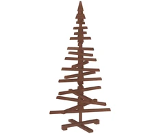 Medinė Kalėdų eglutė KOTKA 120 cm Pušies medienos masyvas