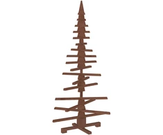 Medinė Kalėdų eglutė KOTKA 150 cm Pušies medienos masyvas