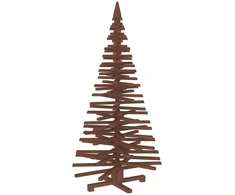 Medinė Kalėdų eglutė KOTKA 150 cm Pušies medienos masyvas