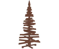 Medinė Kalėdų eglutė KOTKA 150 cm Pušies medienos masyvas