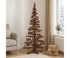 Medinė Kalėdų eglutė KOTKA 180 cm Pušies medienos masyvas