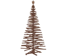Medinė Kalėdų eglutė KOTKA 210 cm Pušies medienos masyvas