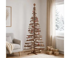 Medinė Kalėdų eglutė KOTKA 240 cm Pušies medienos masyvas