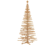 Medinė Kalėdų eglutė KOTKA 240 cm Pušies medienos masyvas