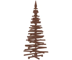 Medinė Kalėdų eglutė KOTKA 240 cm Pušies medienos masyvas