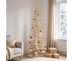 Medinė Kalėdų eglutė KOTKA 240 cm Pušies medienos masyvas