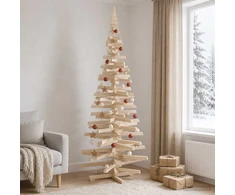 Medinė Kalėdų eglutė KOTKA 240 cm Pušies medienos masyvas