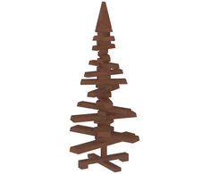 Medinė Kalėdų eglutė KOTKA 90 cm Pušies medienos masyvas