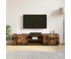Medinė spinta 150 x 39 x 30 cm Rūkyta ąžuolas Apdirbta mediena
