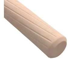 Mediniai kaiščiai 12 vnt. Ruda Ø 6 x 40 mm Medienos masyvas