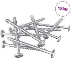 Mediniai varžtai 1900 pcs Sidabro Plienas