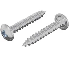 Mediniai varžtai 2 pcs Sidabro M4 x 25 mm Plienas