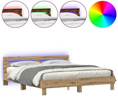 Lovos rėmas Amatininkų ąžuolas 200 x 200 cm Apdirbta mediena