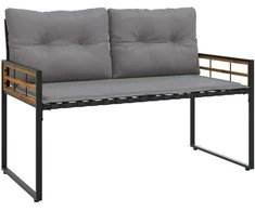 Medinis sluoksnio suolelis Šviesiai pilka 114 x 55 x 77 cm