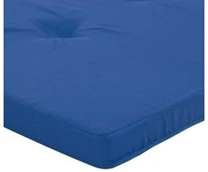 Kėdžių pagalvės 2 pcs Mėlyna 58 x 77 x 4,5 cm Oksfordo audinys