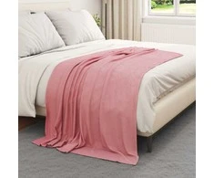 Mesti antklodės 24 pcs Rožinė 170 x 130 cm Flysas