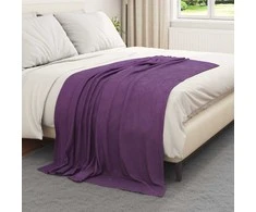 Mesti antklodės 24 pcs Violetinė 170 x 130 cm Flysas