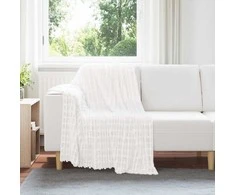 Mesti antklodės 6 pcs Balta 150 x 130 cm Flysas