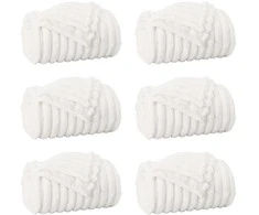 Mesti antklodės 6 pcs Balta 200 x 150 cm Flysas