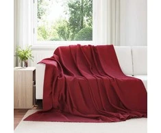 Mesti antklodės 6 pcs Bordo raudona 270 x 240 cm Flysas