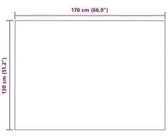 Mesti antklodės 6 vnt. Juoda 170 x 130 cm 1.86 kg Flysas