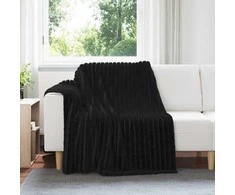 Mesti antklodės 6 pcs Juoda 200 x 150 cm Flysas