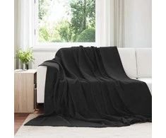 Mesti antklodės 6 pcs Juoda 220 x 240 cm Flysas