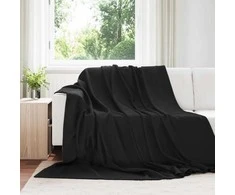 Mesti antklodės 6 pcs Juoda 240 x 220 cm Flysas