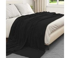 Mesti antklodės 6 pcs Juoda 240 x 270 cm Flysas