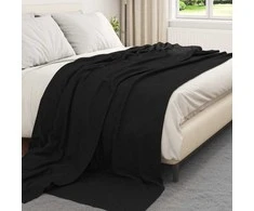 Mesti antklodės 6 pcs Juoda 270 x 240 cm Flysas