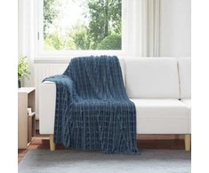 Mesti antklodės 6 pcs Jūrinė mėlyna 150 x 130 cm Flysas