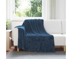 Mesti antklodės 6 pcs Jūrinė mėlyna 150 x 200 cm Flysas