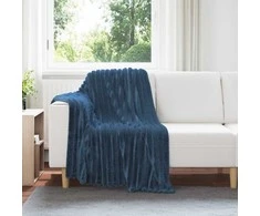 Mesti antklodės 6 pcs Jūrinė mėlyna 150 x 130 cm Flysas