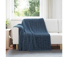Mesti antklodės 6 pcs Jūrinė mėlyna 200 x 150 cm Flysas