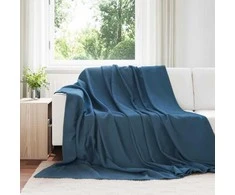 Mesti antklodės 6 pcs Jūrinė mėlyna 240 x 220 cm Flysas