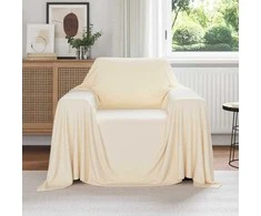 Mesti antklodės 6 pcs Kreminė 210 x 140 cm Flysas
