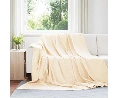Mesti antklodės 6 pcs Kreminė 270 x 240 cm Flysas