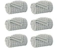 Mesti antklodės 6 pcs Pilka 200 x 150 cm Flysas