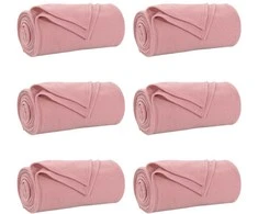 Mesti antklodės 6 pcs Rožinė 240 x 220 cm Flysas