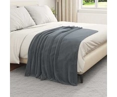 Mesti antklodės 6 pcs Tamsiai pilka 130 x 150 cm Flysas