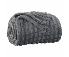 Mesti antklodės 6 pcs Tamsiai pilka 150 x 130 cm Flysas