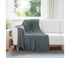 Mesti antklodės 6 pcs Tamsiai pilka 170 x 130 cm Flysas