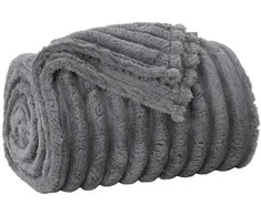 Mesti antklodės 6 pcs Tamsiai pilka 200 x 150 cm Flysas