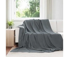 Mesti antklodės 6 pcs Tamsiai pilka 220 x 240 cm Flysas