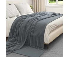 Mesti antklodės 6 pcs Tamsiai pilka 240 x 270 cm Flysas