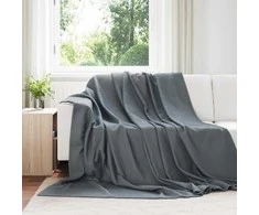 Mesti antklodės 6 pcs Tamsiai pilka 240 x 220 cm Flysas