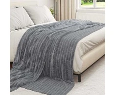 Mesti antklodės 6 pcs Tamsiai pilka 240 x 220 cm Flysas
