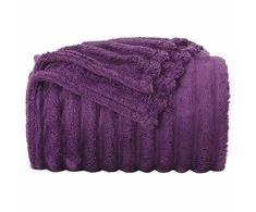 Mesti antklodės 6 pcs Violetinė 200 x 150 cm Flysas