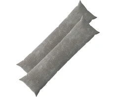 Mesti pagalvė 2 vnt. HEERLEN Tamsiai pilka 40 x 145 cm
