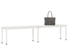 suoliukas Balta 200 x 35 x 45 cm Kietos pušies mediena